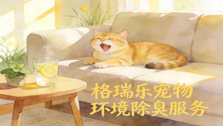 格瑞乐宠物环境除臭服务——专业宠境除臭师上门，还你清新家居